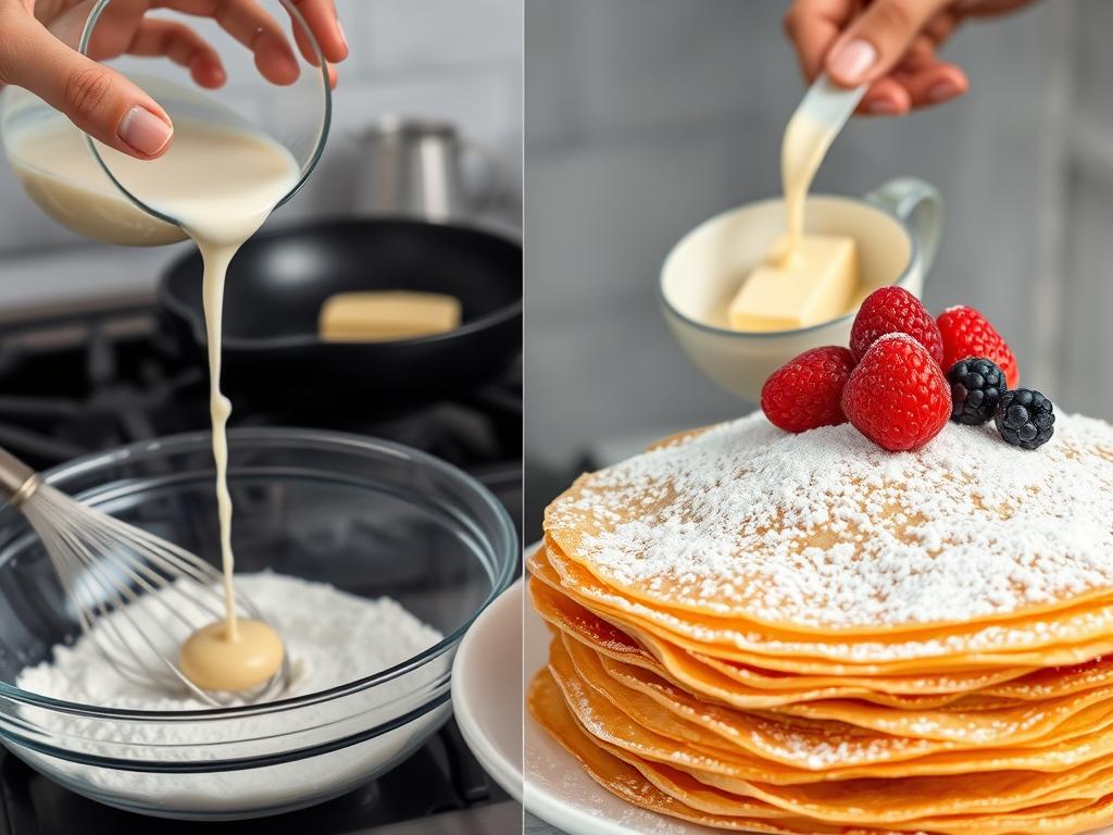 Crepe-Teig-Rezept-ohne-Ei Mein einfaches Crêpe Teig Rezept für jeden Anlass