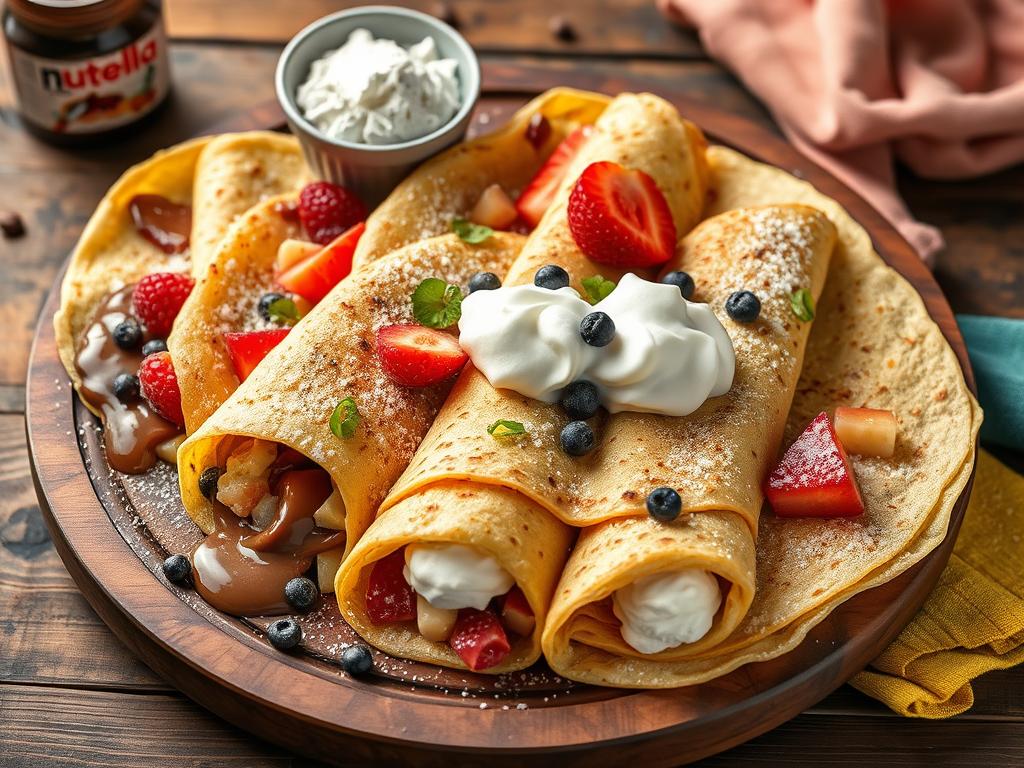 Crepes-Varianten-Thermomix Leckere Crêpes mit dem Thermomix: Mein Rezept