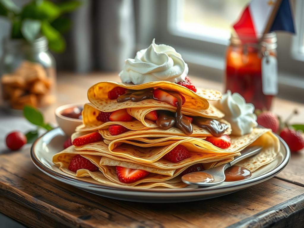 Franzoesische-Crepes-Rezepte Leckeres Rezept für französische Crepes - Probieren Sie es!