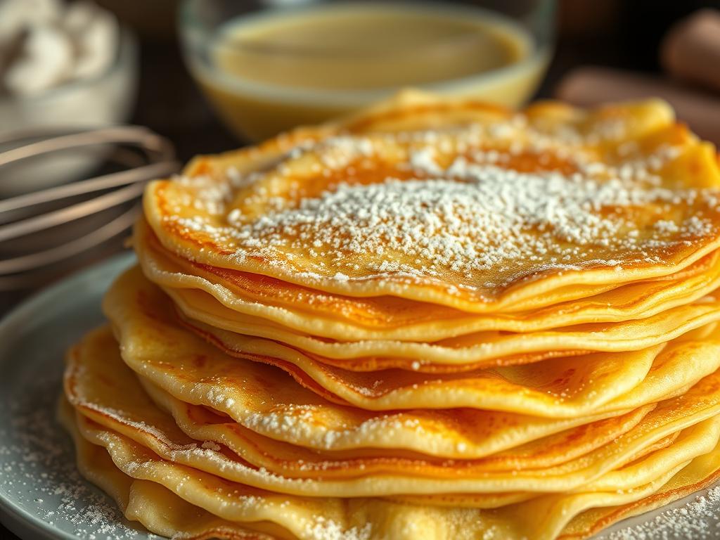 Perfekter-Crepes-Teig Mein einfaches Crêpe Teig Rezept für jeden Anlass