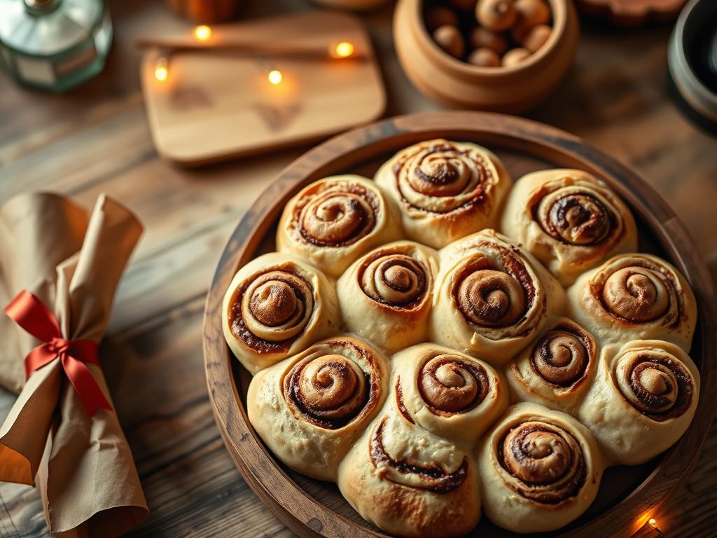 Selbstgemachte-Zimtschnecken-als-Geschenk Leckeres Zimtschnecken Rezept: Selbstgemacht & Einfach