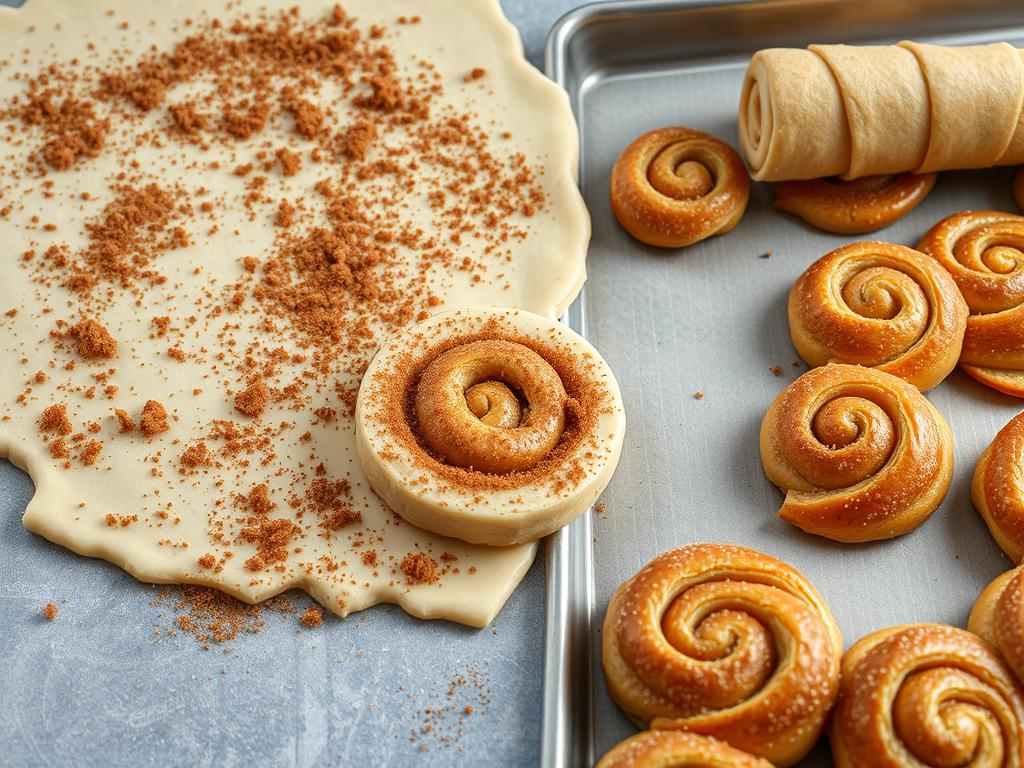 blaetterteig-zimtschnecken-rezept Leckeres Zimtschnecken Rezept: Selbstgemacht & Einfach